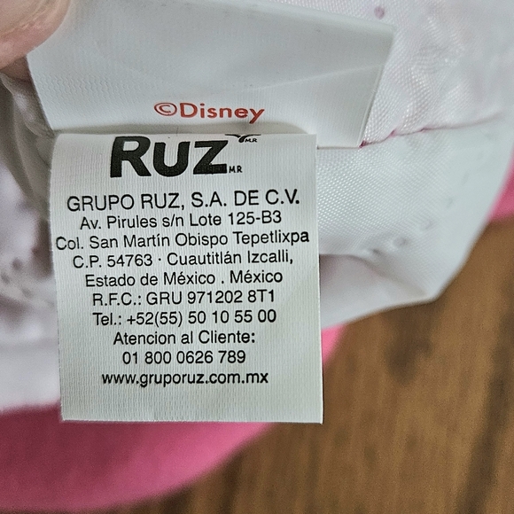 Pink Ruz Christmas Stocking Belle Beauty and the Beast Disney candle snowflake - Picture 6 of 7